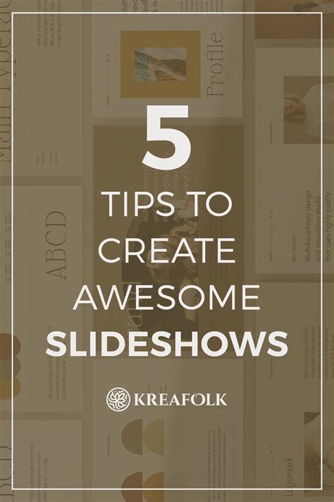 Slideshow ideas