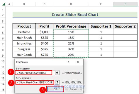 Sliding Scale in Excel