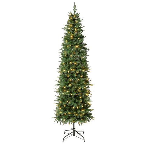 Slim Pre-Lit Christmas Tree