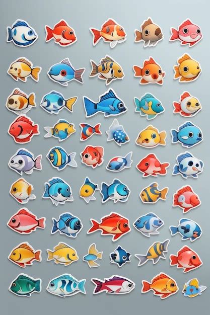 Slippery Fish Stickers