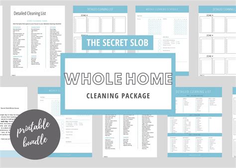 Slob printables are customizable templates that can help you organize your space