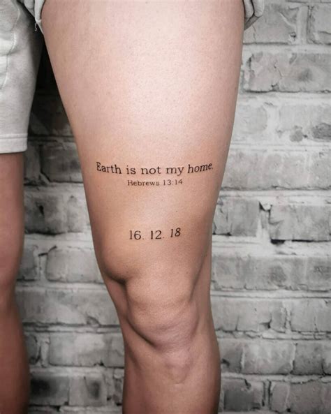 Small Bible verse tattoos