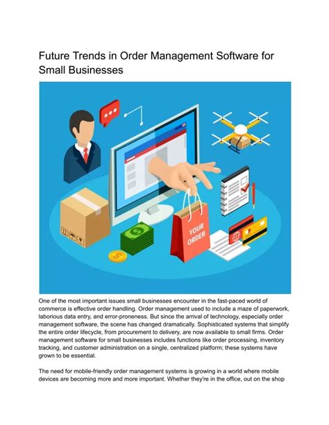 Order Management for Small Businesses