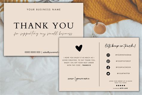 Small Business Thank You Cards Importance