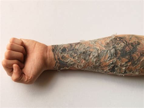 Small forearm tattoo aftercare