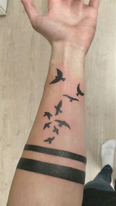 Small forearm tattoos for men