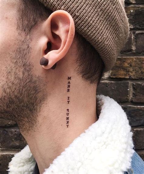 Small neck tattoo ideas