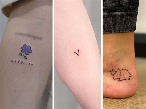 Small tattoo ideas for women and men