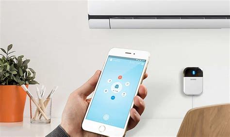 Image of a smart air conditioning control