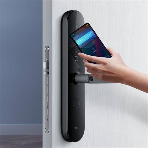 A smart door lock with biometric authentication