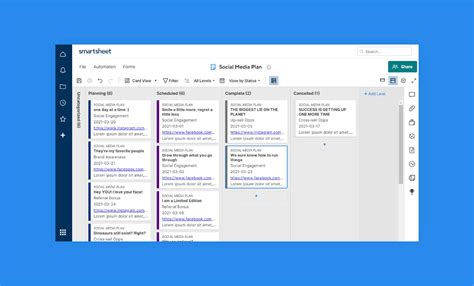 Smartsheet Project Management