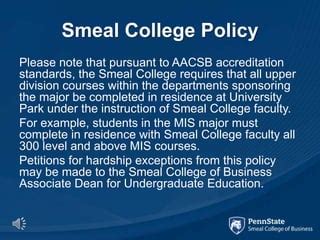 Smeal Education Example