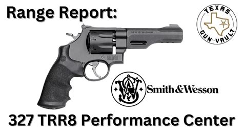 Smith & Wesson 327 TRR8 at the Shooting Range