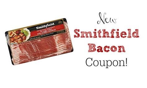 Smithfield Bacon Coupon