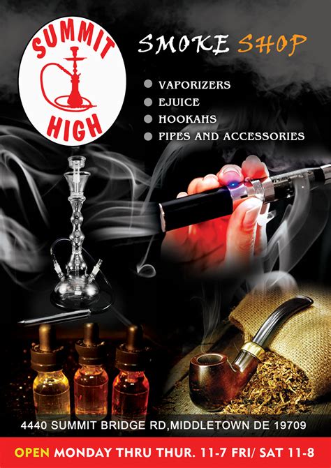 Smoke Shop Flyer Design