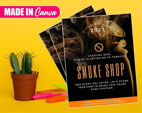 Smoke Shop Flyer Template 1