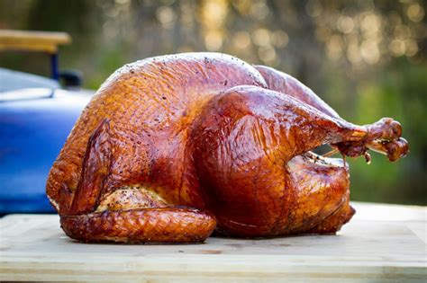 Smoked Turkey with Spiced Apple Cider Glaze