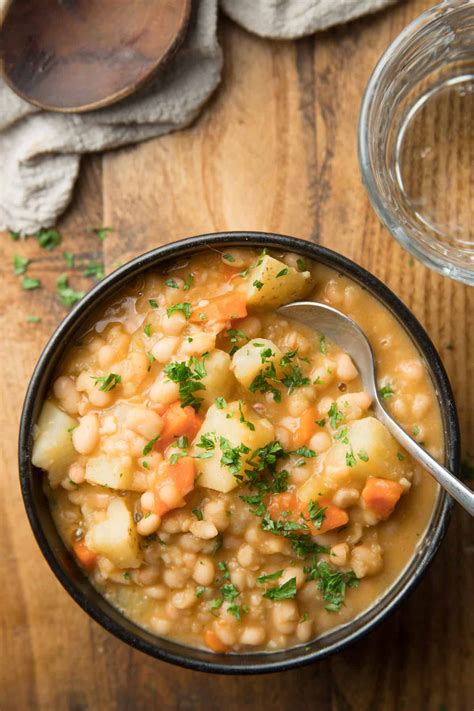 Smoky Navy Bean Soup