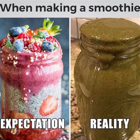 Smoothie Meme Template with Cartoon Character