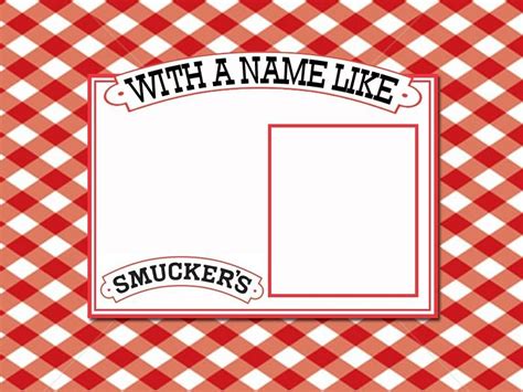 Smucker's 100th Birthday Label Template 7 Gallery Image