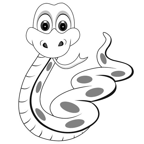 Snake coloring pages gallery 3