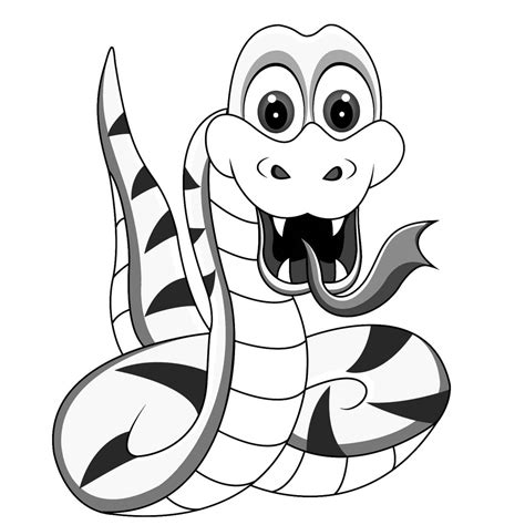 Snake coloring pages gallery 8