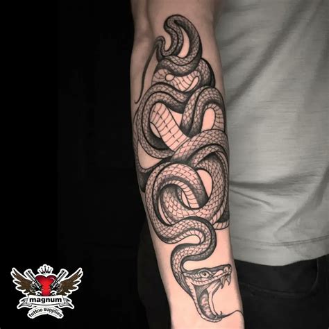 Types of Snake Tattoo Arm Designs