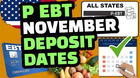 SNAP Benefits Deposit Schedule