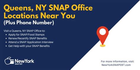 SNAP Office Hours Queens NY