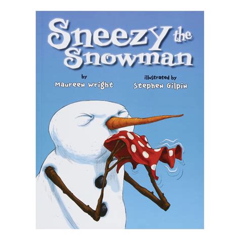 Sneezy the Snowman Printable Book