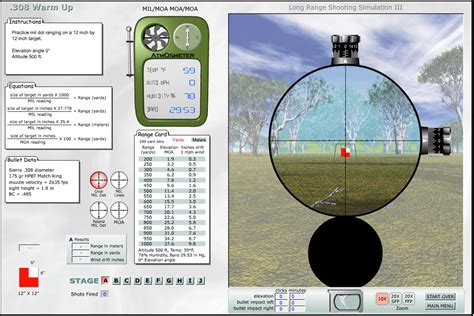 Sniper ballistic software