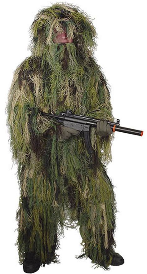 Sniper in ghillie suit