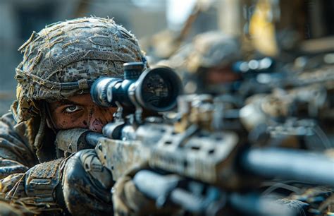 Sniper rifle training exercise