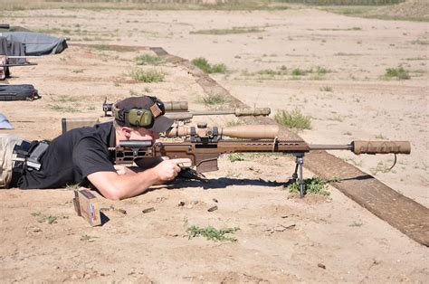 Sniper rifles training