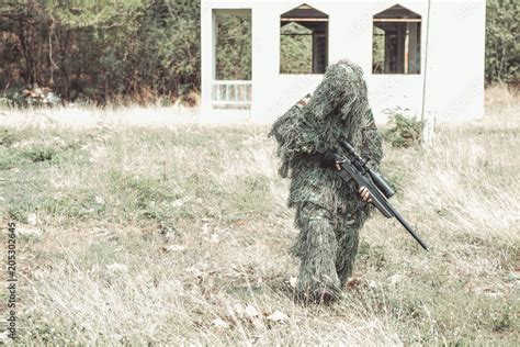 Urban Camouflage Sniper Suit