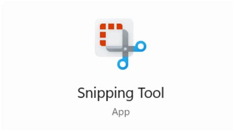 Snipping Tool in Windows