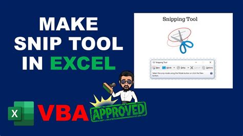 Snipping Tool in Excel