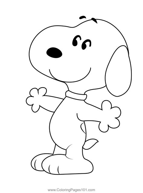 Snoopy Template for Kids