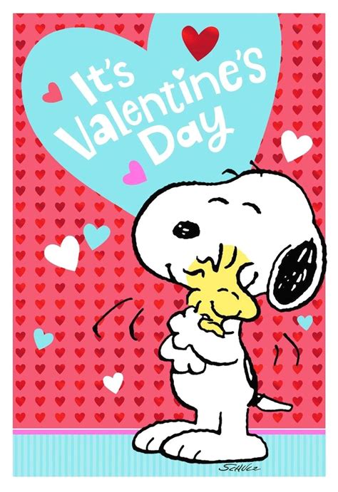 Snoopy Valentine Stencil Template