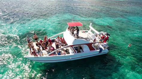 Snorkeling and Beach Party Boat Experience