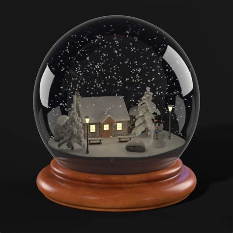 Snow Globe Base Design