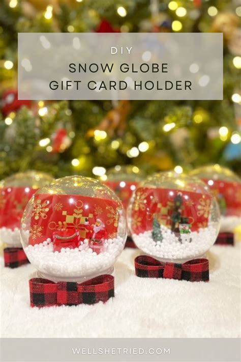 Snow Globe Gift Ideas for Friends and Family