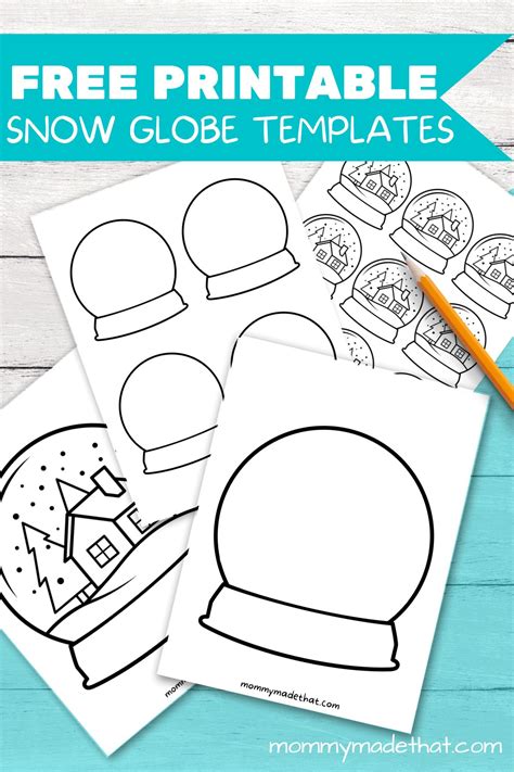 Snow Globe Template