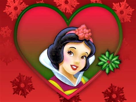 Snow White Christmas coloring page