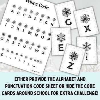 A snowflake cryptogram