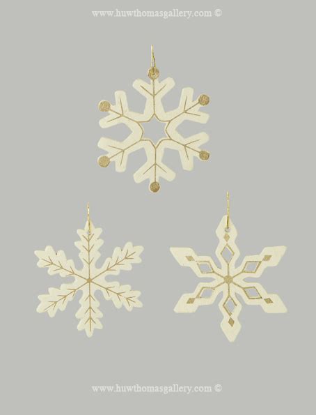 Snowflake decorations