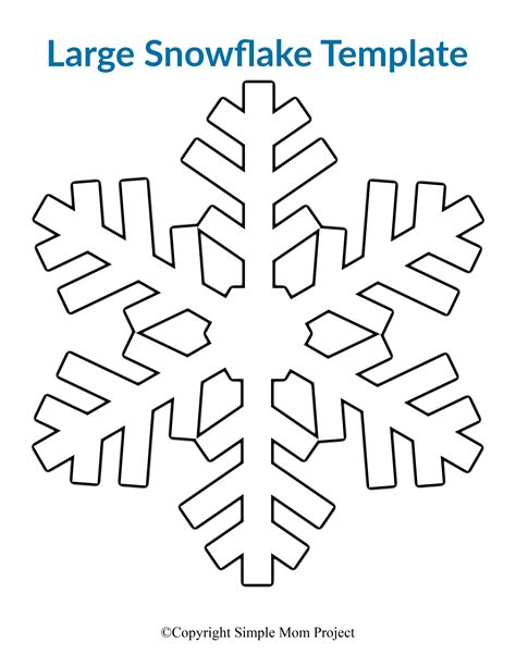 Snowflake Printable