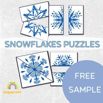 Snowflake Symmetry Puzzle