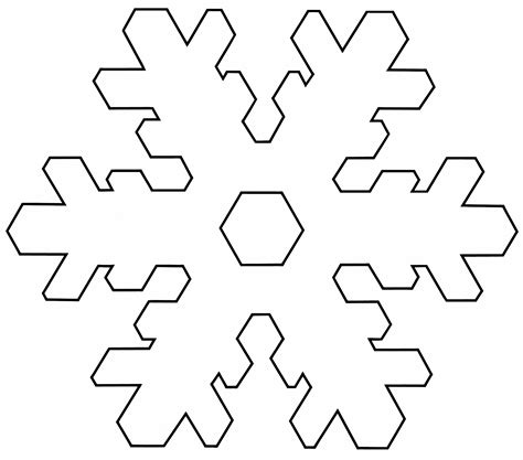 Snowflake Template