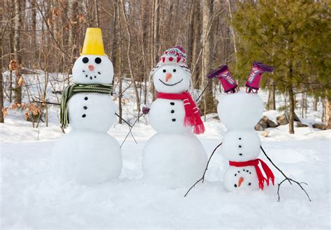 Snowman Building Fun